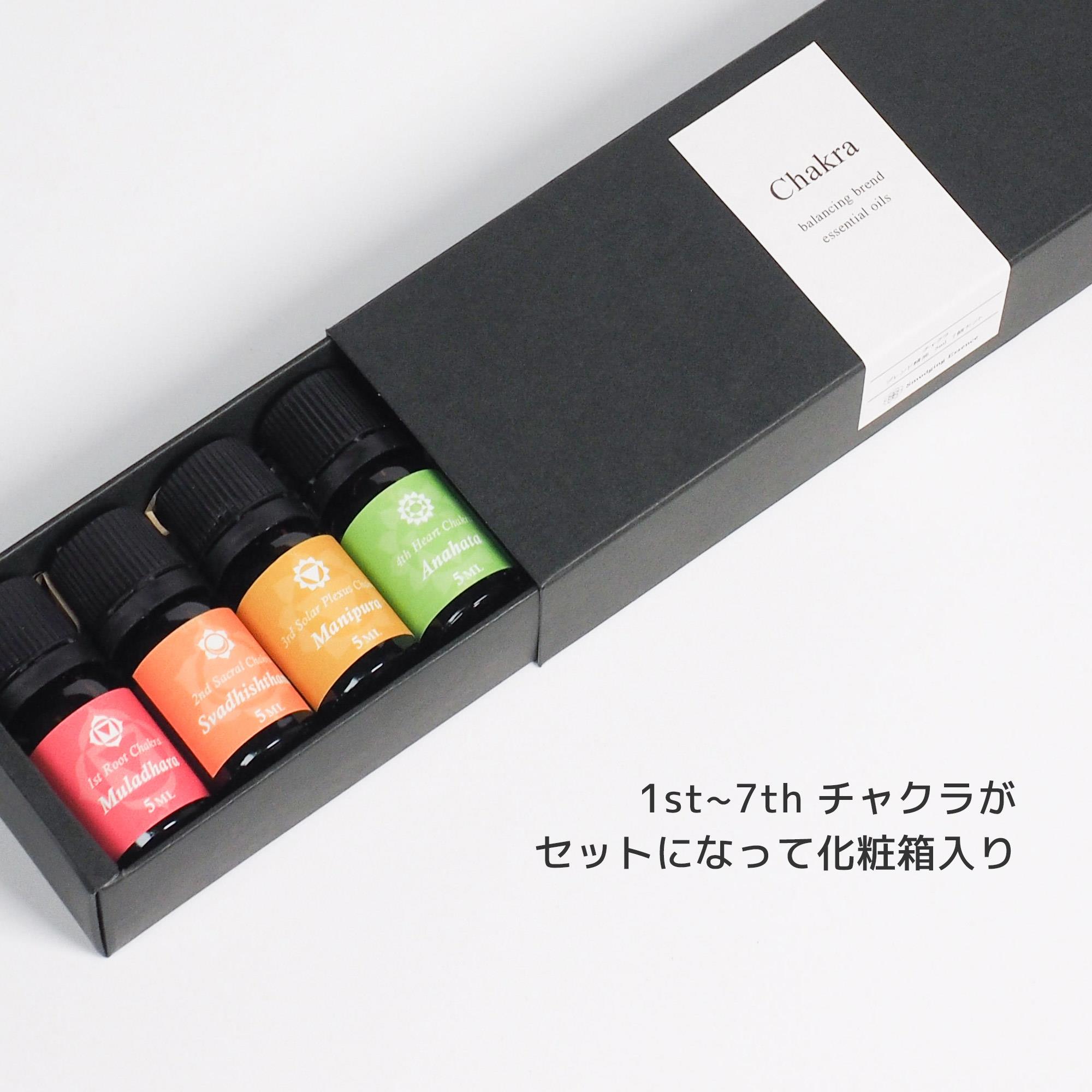 ７本セット】◇チャクラ バランシング エッセンス【Chakra balancing 