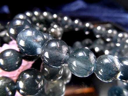 藍ルチル ラビットヘア アクチノライト ブルールチル アクチノライトインクォーツ