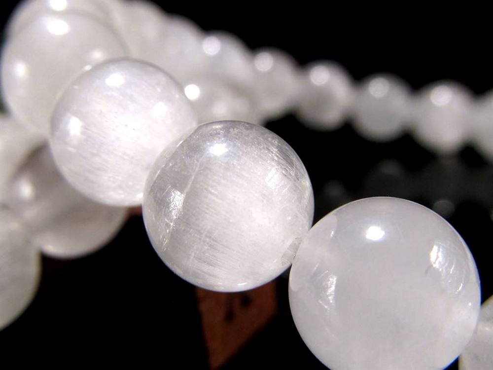 サゲニティッククォーツ ブレスレット ラビットヘア ホワイトルチル ルチル