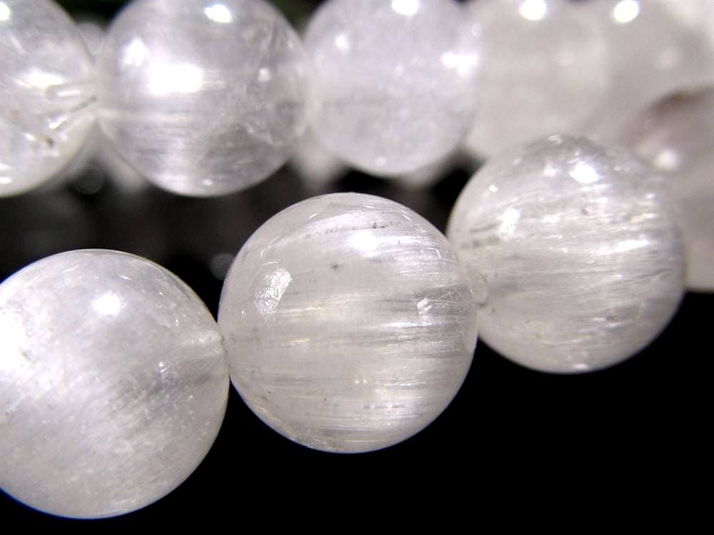 サゲニティッククォーツ ブレスレット ラビットヘア ホワイトルチル ルチル