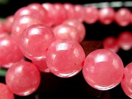 インカローズ ロードクロサイト ブレスレット レース模様 恋愛運