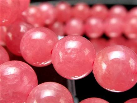 インカローズ ロードクロサイト ブレスレット レース模様 恋愛運