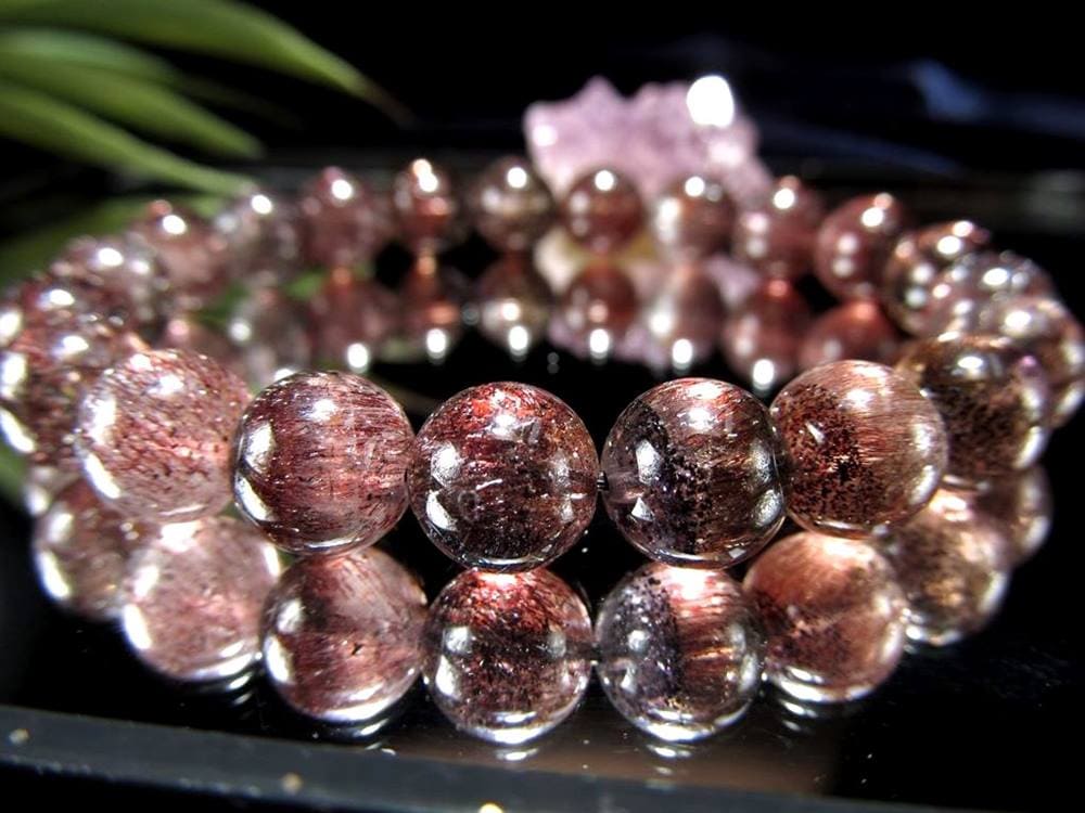 スーパーセブン ブレスレット ゲーサイト レピドクロサイト ブラックスーパーセブン