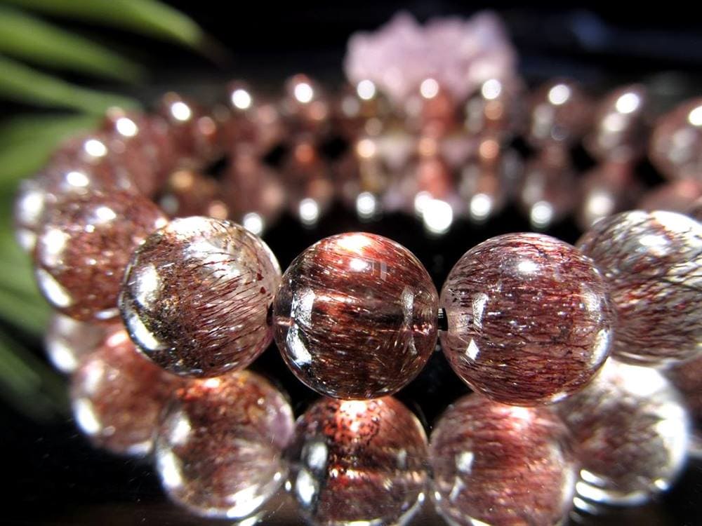 スーパーセブン ブレスレット ゲーサイト レピドクロサイト ブラックスーパーセブン