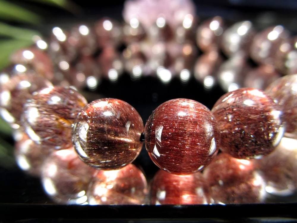 スーパーセブン ブレスレット ゲーサイト レピドクロサイト ブラックスーパーセブン