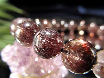 スーパーセブン ブレスレット ゲーサイト レピドクロサイト ブラックスーパーセブン