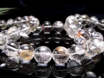 クォーツインクォーツ ブレスレット マニフェストクォーツ 貫入水晶 クリスタル