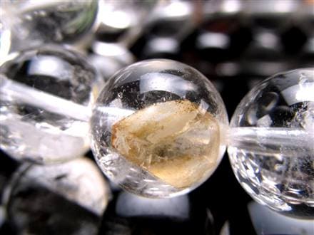 クォーツインクォーツ ブレスレット マニフェストクォーツ 貫入水晶 クリスタル