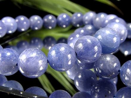 タンザナイト ブルーゾイサイト ブレスレット 灰簾石 タンザニア産