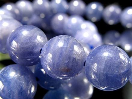 タンザナイト ブルーゾイサイト ブレスレット 灰簾石 タンザニア産