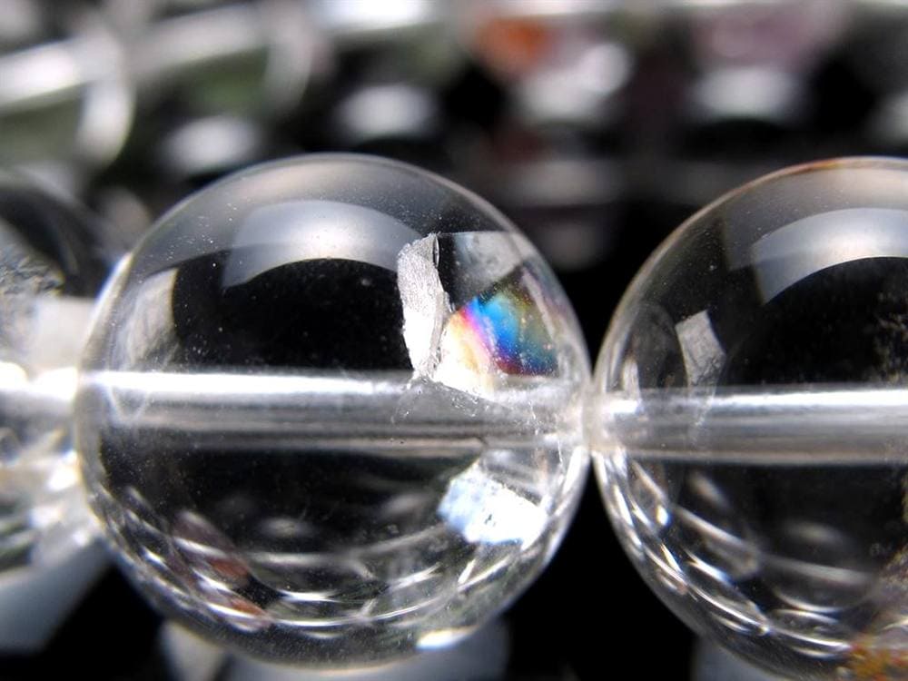 クォーツインクォーツ ブレスレット マニフェストクォーツ 貫入水晶 クリスタル