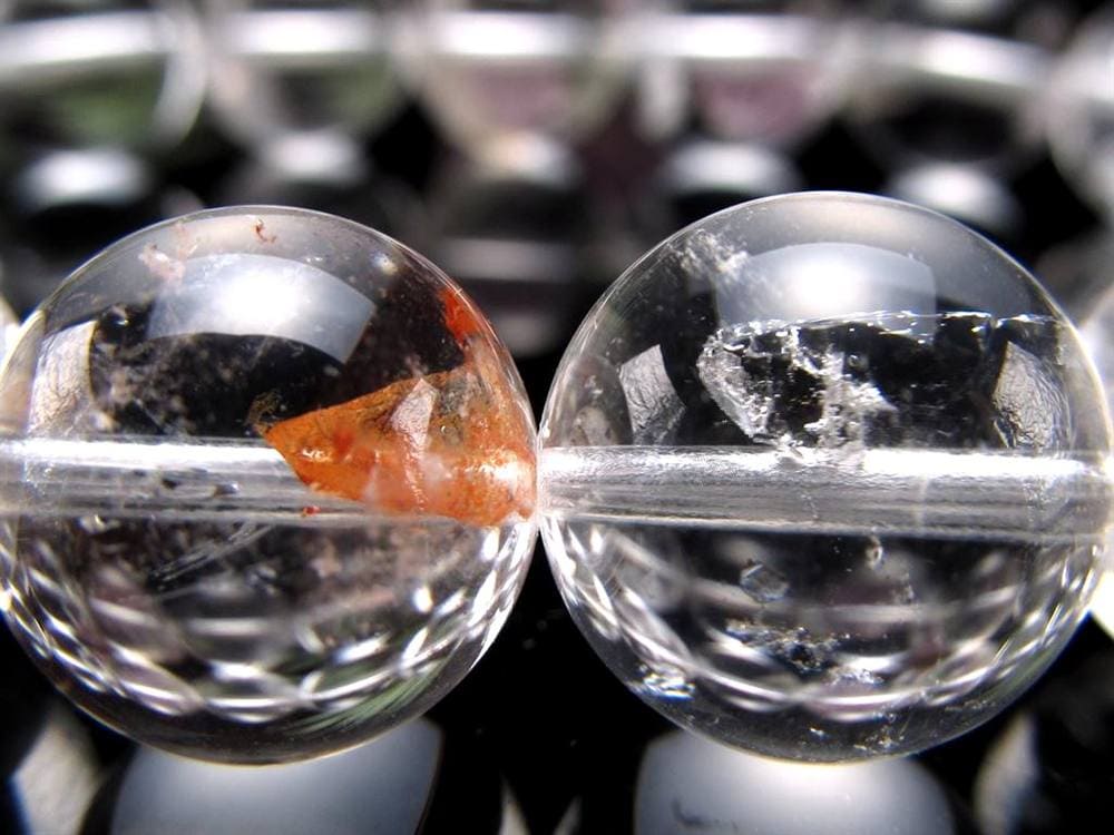 クォーツインクォーツ ブレスレット マニフェストクォーツ 貫入水晶 クリスタル