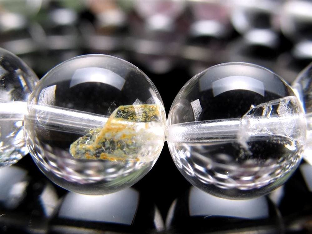 クォーツインクォーツ ブレスレット マニフェストクォーツ 貫入水晶 クリスタル