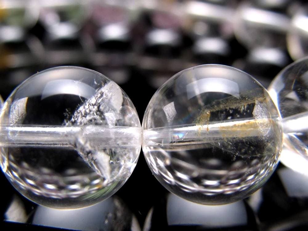 クォーツインクォーツ ブレスレット マニフェストクォーツ 貫入水晶 クリスタル