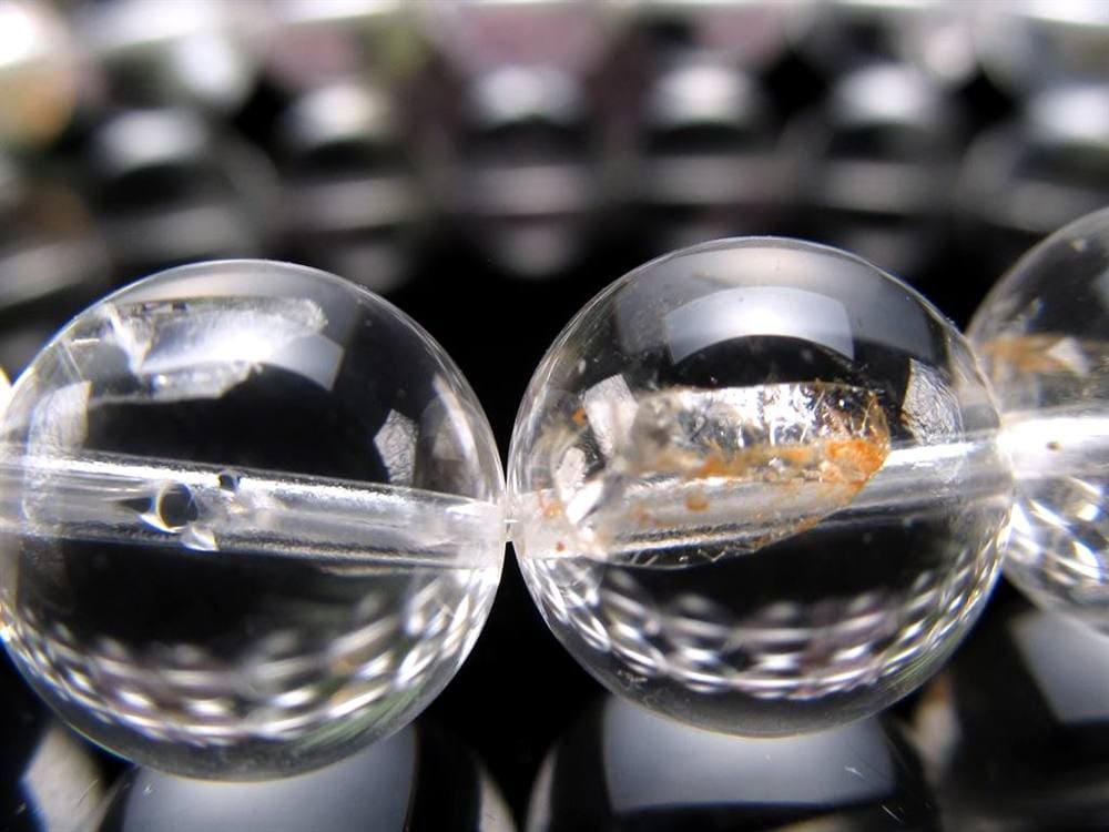 クォーツインクォーツ ブレスレット マニフェストクォーツ 貫入水晶 クリスタル