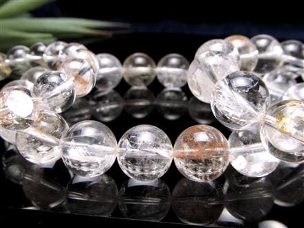 クォーツインクォーツ ブレスレット マニフェストクォーツ 貫入水晶 クリスタル