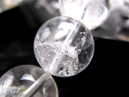 クォーツインクォーツ ブレスレット マニフェストクォーツ 貫入水晶 クリスタル