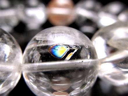 クォーツインクォーツ ブレスレット マニフェストクォーツ 貫入水晶 クリスタル