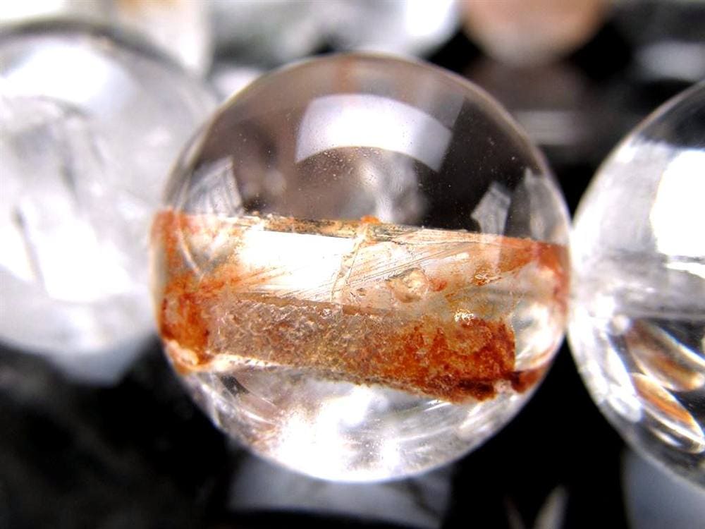 クォーツインクォーツ ブレスレット マニフェストクォーツ 貫入水晶 クリスタル