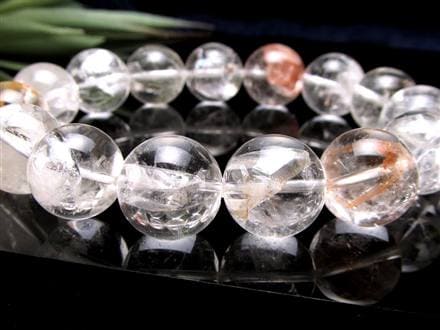 クォーツインクォーツ ブレスレット マニフェストクォーツ 貫入水晶 クリスタル