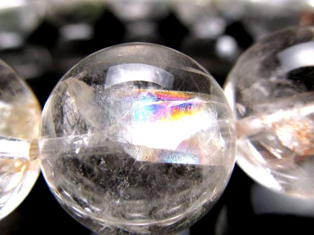クォーツインクォーツ ブレスレット マニフェストクォーツ 貫入水晶 クリスタル