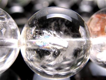 クォーツインクォーツ ブレスレット マニフェストクォーツ 貫入水晶 クリスタル