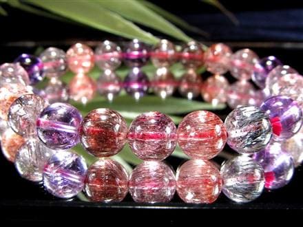 スーパーセブン ブレスレット ゲーサイト インクルージョン レピドクロサイト