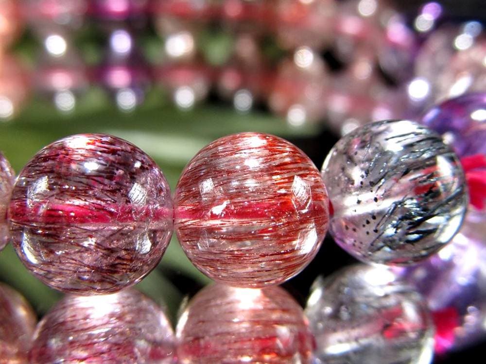 スーパーセブン ブレスレット ゲーサイト インクルージョン レピドクロサイト