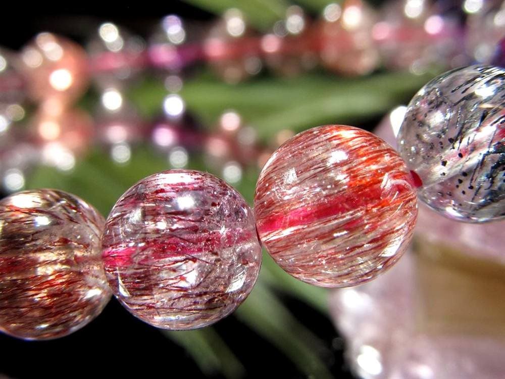 スーパーセブン ブレスレット ゲーサイト インクルージョン レピドクロサイト