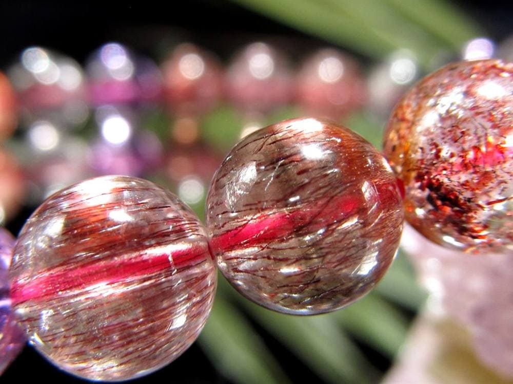 スーパーセブン ブレスレット ゲーサイト インクルージョン レピドクロサイト