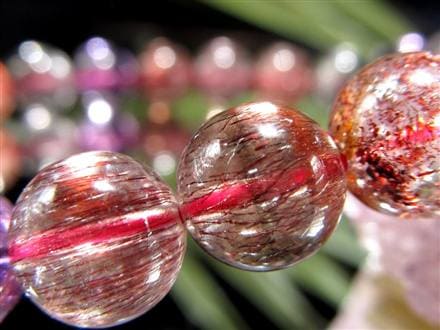 スーパーセブン ブレスレット ゲーサイト インクルージョン レピドクロサイト