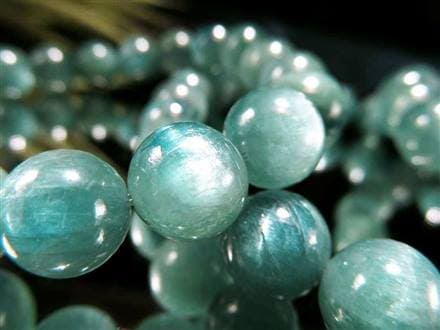 グリーン カイヤナイト 藍晶石 ブレスレット ケニア産