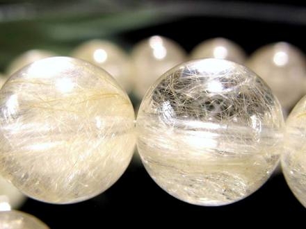 ゴールドルチルクォーツ ブレスレット ゴールドルチル ルチルレイテッドクォーツ 金針水晶