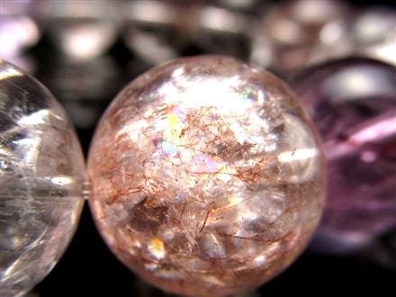 スーパーセブン ブレスレット ゲーサイト インクルージョン レピドクロサイト