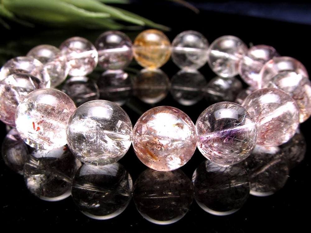 スーパーセブン ブレスレット ゲーサイト インクルージョン レピドクロサイト