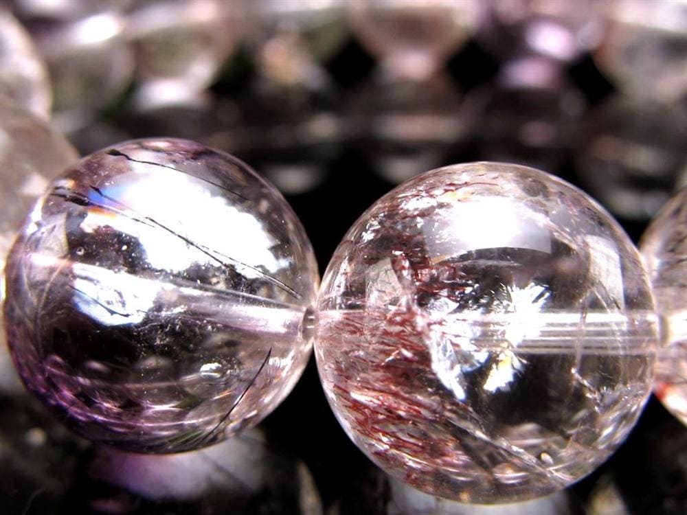 スーパーセブン ブレスレット ゲーサイト インクルージョン レピドクロサイト