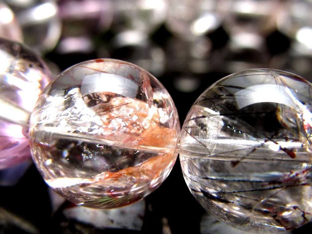 スーパーセブン ブレスレット ゲーサイト インクルージョン レピドクロサイト