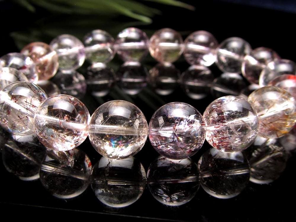 スーパーセブン ブレスレット ゲーサイト インクルージョン レピドクロサイト