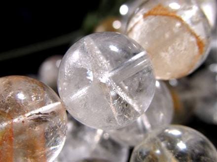 クォーツインクォーツ ブレスレット マニフェストクォーツ 貫入水晶 クリスタル