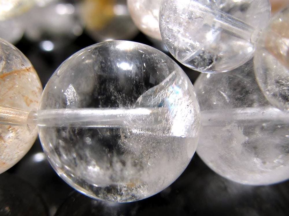 クォーツインクォーツ ブレスレット マニフェストクォーツ 貫入水晶 クリスタル