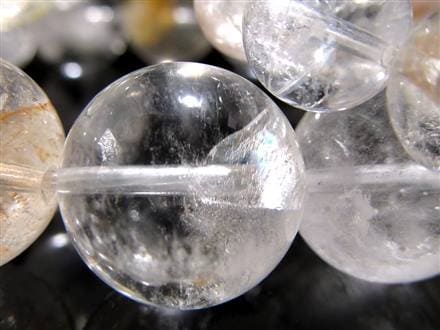 クォーツインクォーツ ブレスレット マニフェストクォーツ 貫入水晶 クリスタル