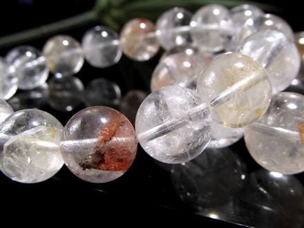 クォーツインクォーツ ブレスレット マニフェストクォーツ 貫入水晶 クリスタル