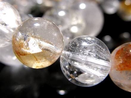 クォーツインクォーツ ブレスレット マニフェストクォーツ 貫入水晶 クリスタル