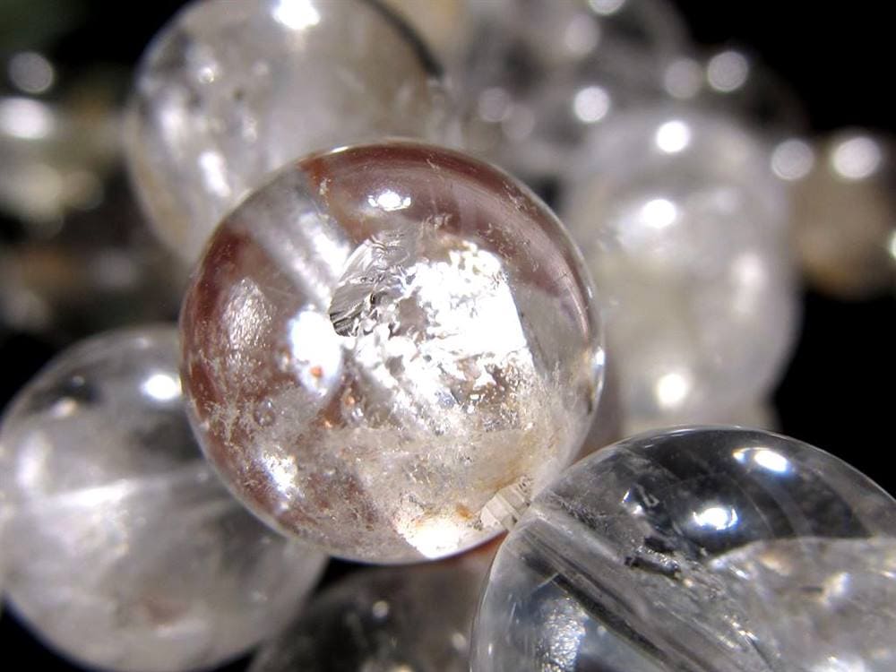 クォーツインクォーツ ブレスレット マニフェストクォーツ 貫入水晶 クリスタル