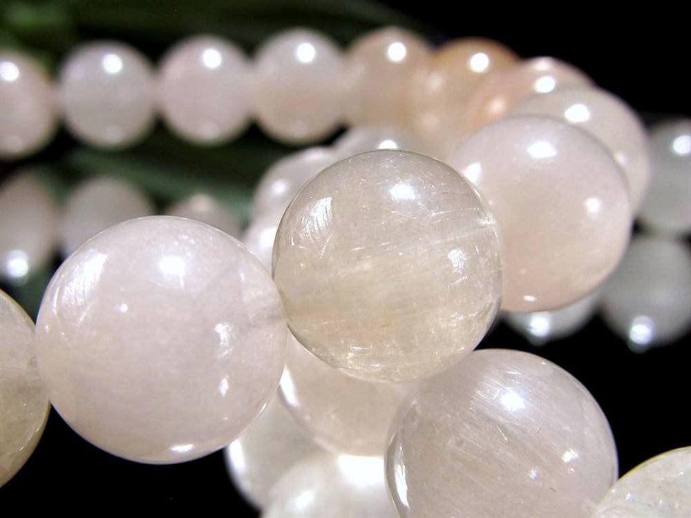 ルチルクォーツ ブレスレット キャッツアイ ホワイトルチル ラビットヘア