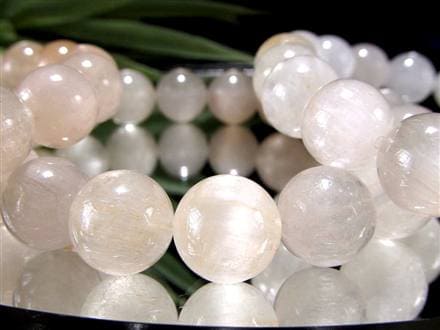 ルチルクォーツ ブレスレット キャッツアイ ホワイトルチル ラビットヘア