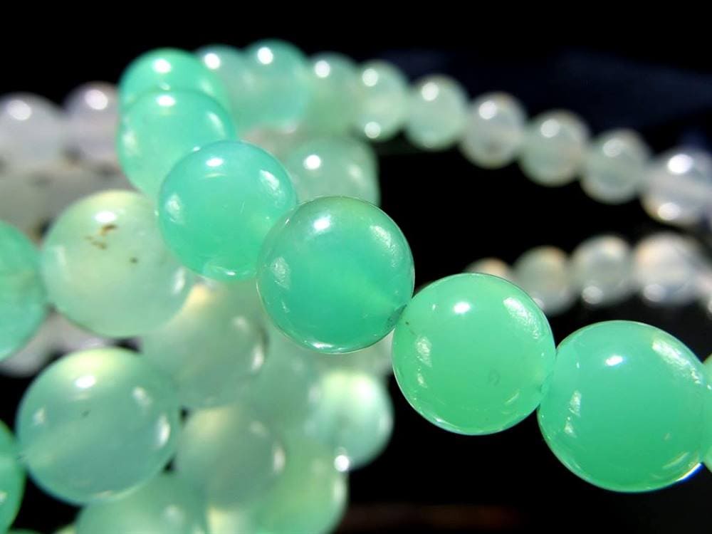 クリソプレーズ オーストラリアンジェイド ブレスレット カルセドニー 玉髄