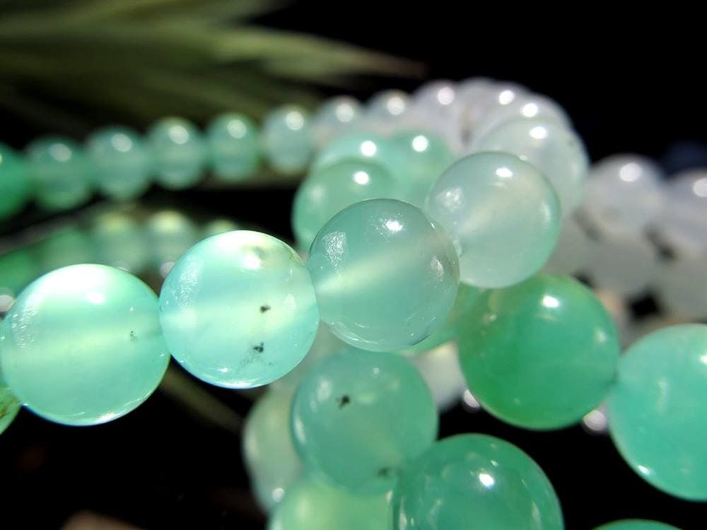 クリソプレーズ オーストラリアンジェイド ブレスレット カルセドニー 玉髄