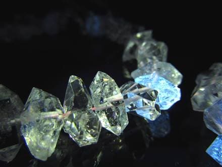 オイルインクォーツ 石油入り水晶 ブレスレット パキスタン産 ライモナイト