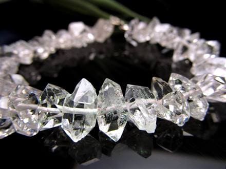 オイルインクォーツ 石油入り水晶 ブレスレット パキスタン産 ライモナイト